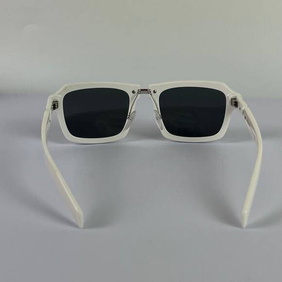 Prada Men's SPR09X SPR/09/X 4AO-5S0 White Square Sunglasses 53mm - Picture 16 of 16